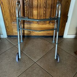 Brand New Senior Folding Walker With Wheel