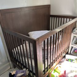 Baby Crib, Wood,
