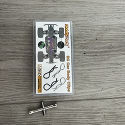 Title: HobbyPark RC Car Body Clips and Cross Wrench