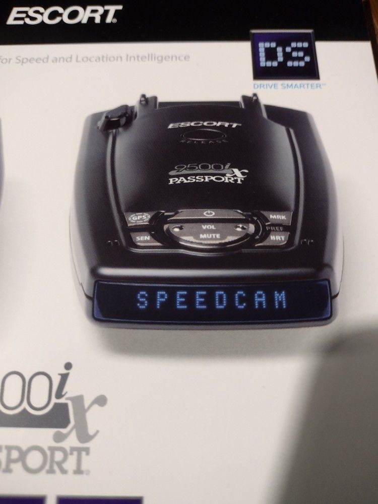 Escort 9500ix Passport GPS Powered