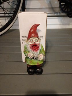 Halloween garden gnome