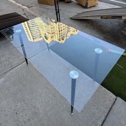 Glass Desk 