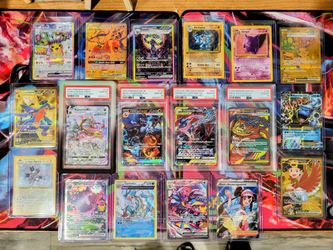 Pokémon Psa10 slaps & Raw NM cards/ Dragon Ball Z packs and more also NO 70/80 percent BS  would be ignored