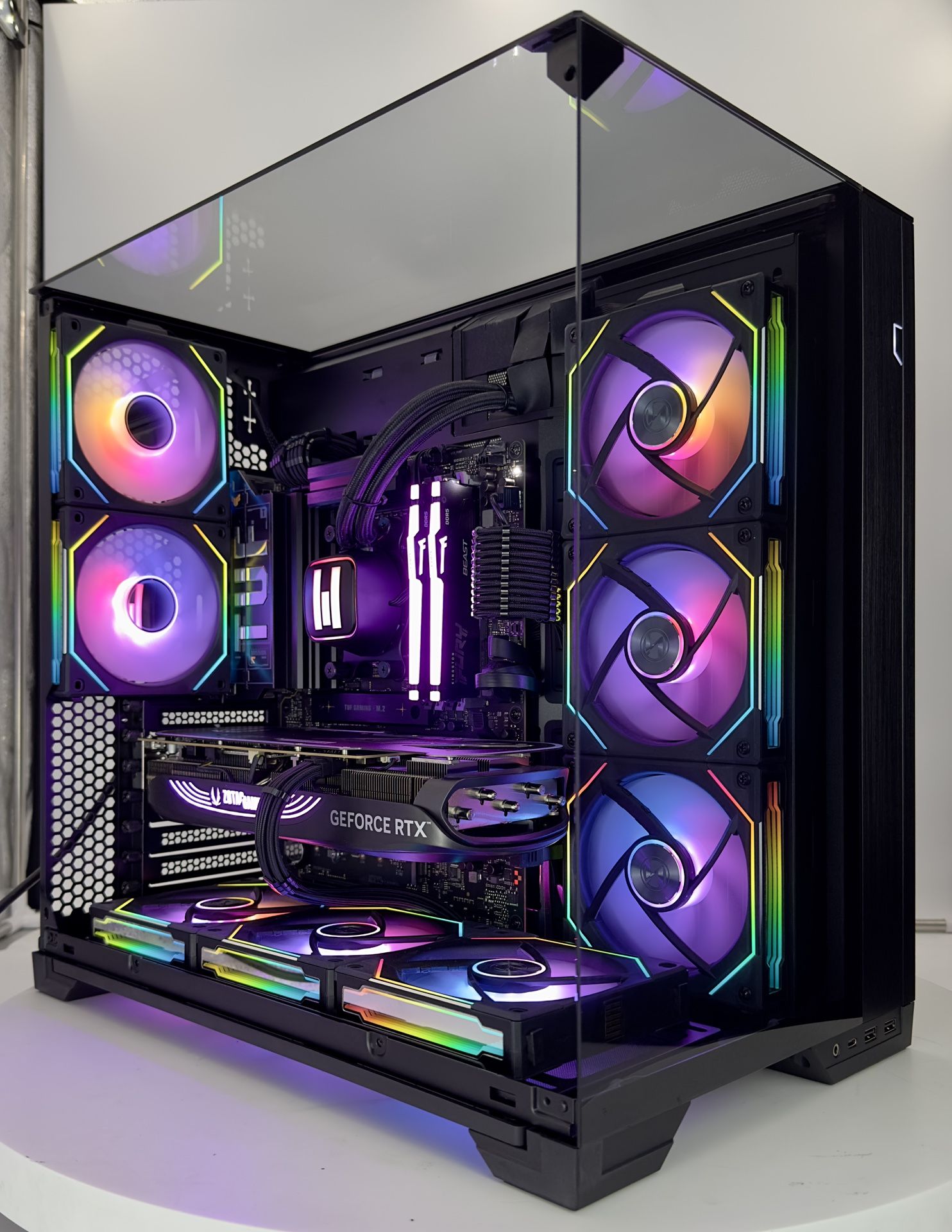 NVIDIA RTX 4080 Super AMD Ryzen 7 9800X3D 32GB DDR5 RAM 1TB SSD RGB Gaming Computer
