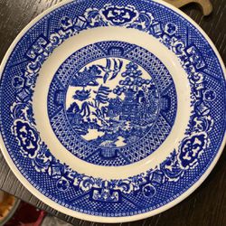 Antique Willow Ware By Royal China