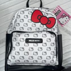 Hello Kitty, leather mini backpack