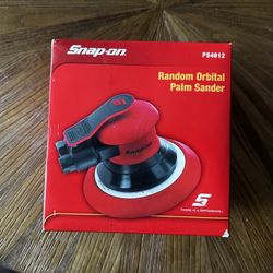 NEW Snap-on PS4612 6” Random Orbital Palm Sander - Never Used