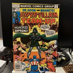 Super-Villain Team-Up / Champions Unique Sewn Comic Book