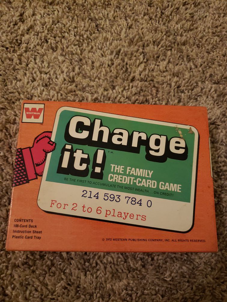 Charge It! The Family Credit Card Game
