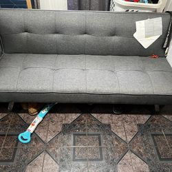 Serta Convertible Sofa Bed Grey