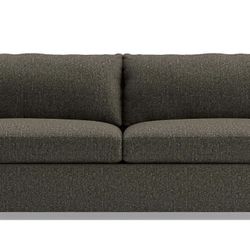 Crate & Barrel - Lounge II Sofa 93" - Taft Truffle