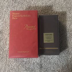 Baccarat And Tom Ford Tobacco Vanille