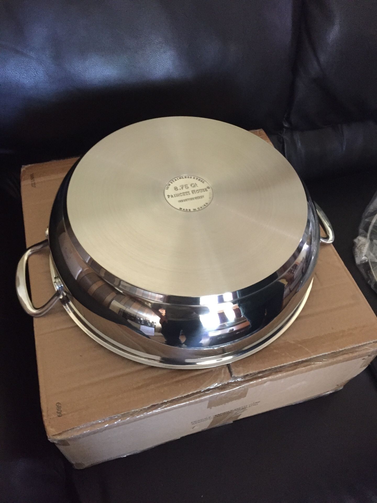 Princess House pan stainless steel 8.7 quarts for Sale in Hemet, CA