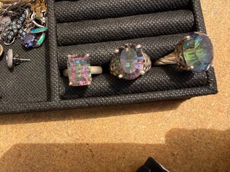 Size 8 womens 925 silver rings
