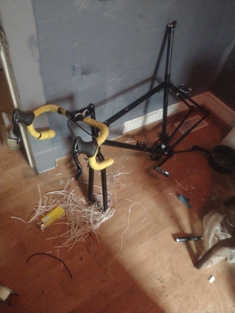 Bike Frame And Handlebars