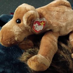 Ty Beanie Buddy - Humphrey - the Camel Plush 1998 e-