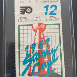 1987 Stanley Cup Ticket Stub