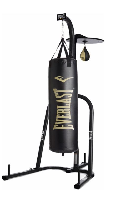 Boxing bag with stand & speed bag