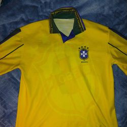 Vintage Brasil Soccer Jersey 