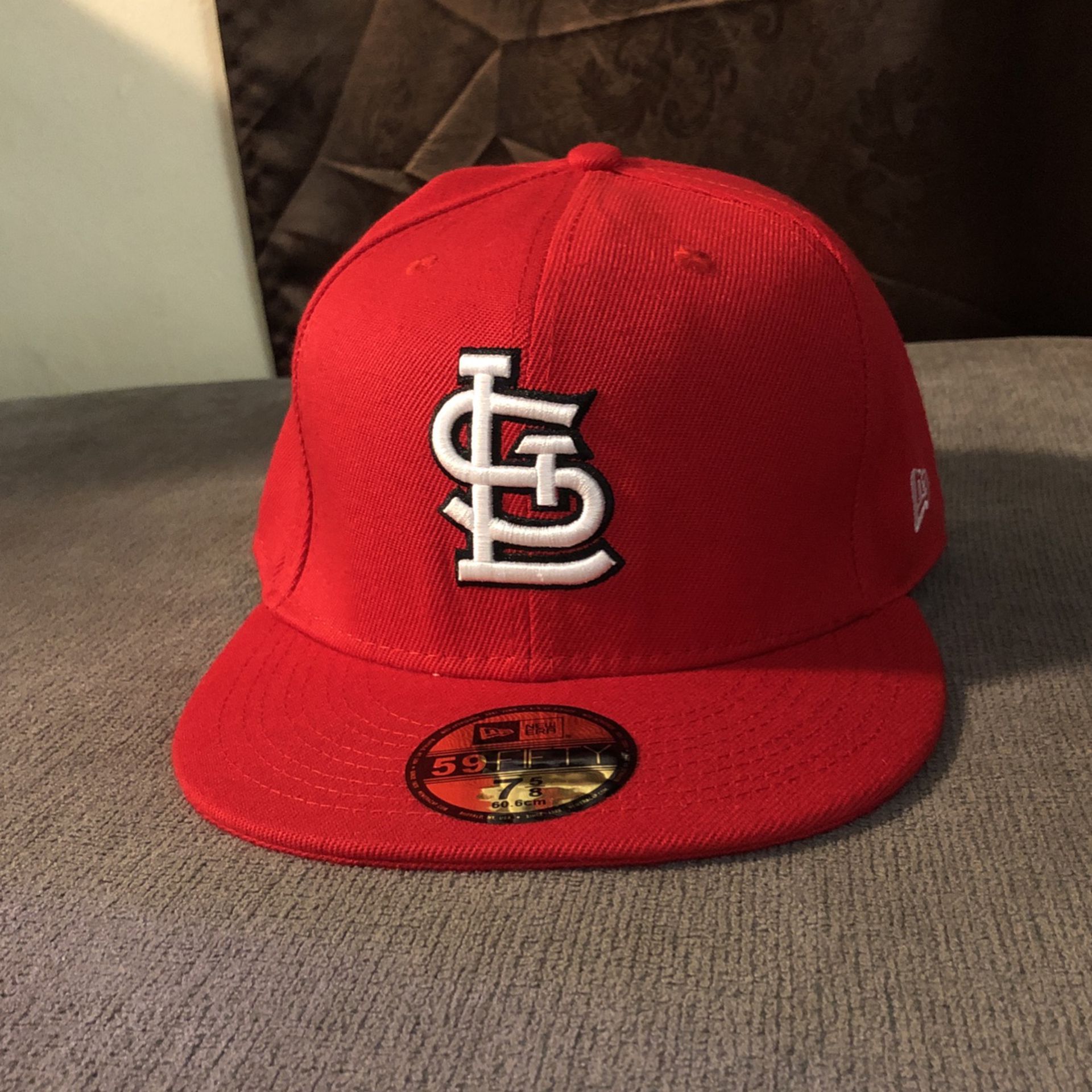 St. Louis Red Fitted Hat 7 5/8