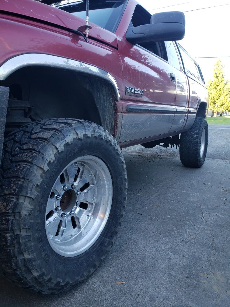 Tires and wheels