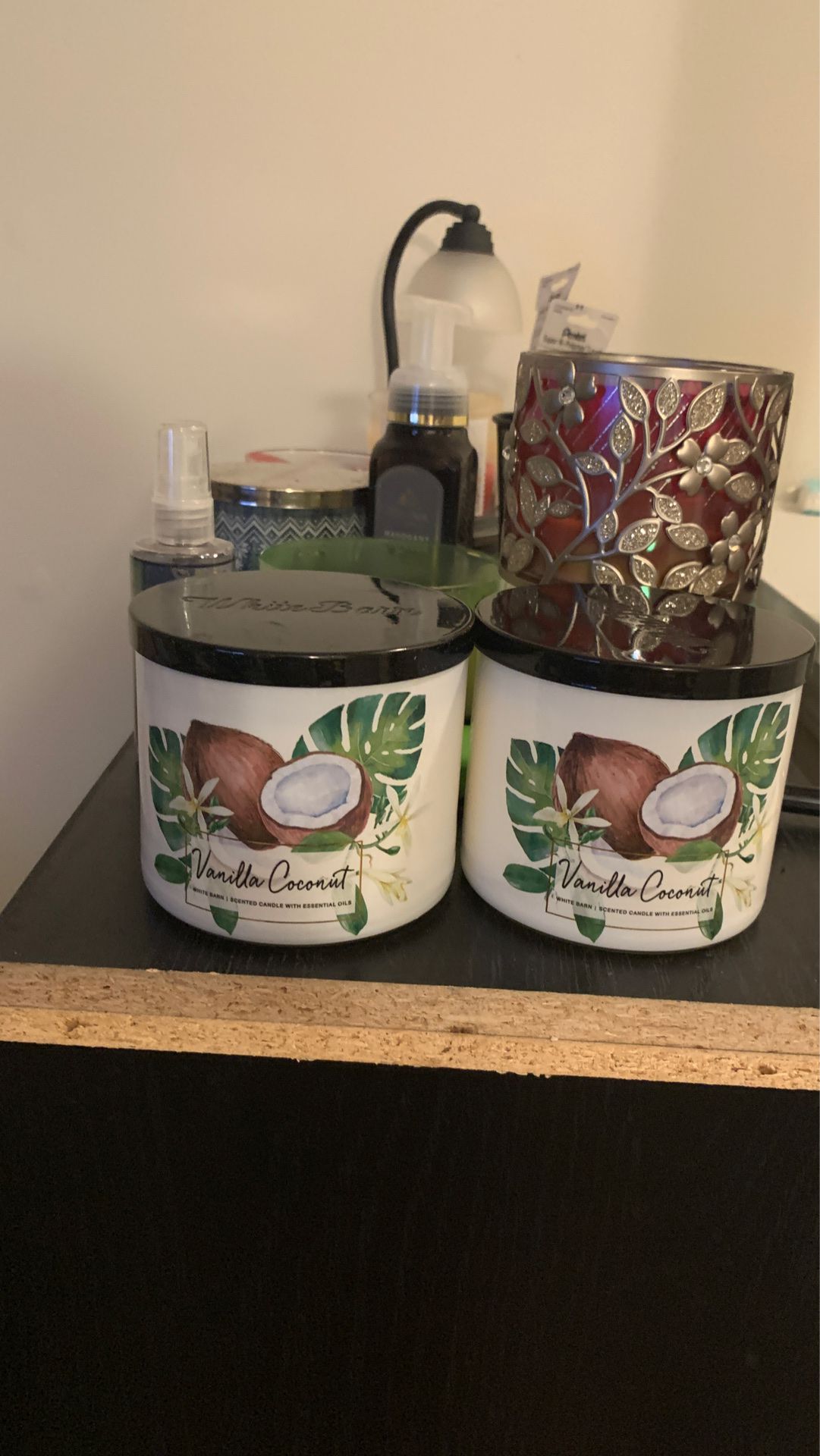 Bath and body work candles