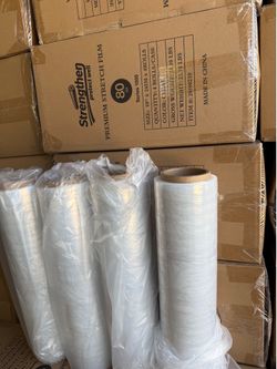 Shrink wrap plastic wrap delivery available