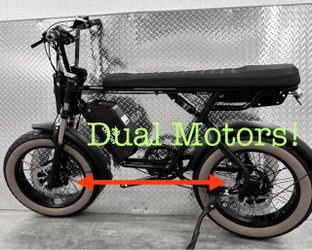 New! Dual Motor / Dual Rider / Electric E-Bike 1500/2500 Watt Diton D1 Max