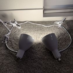 2 LALISU 360° Gooseneck Clip-On Desk Lamps – Excellent Condition