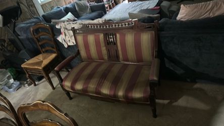 Antique love seat