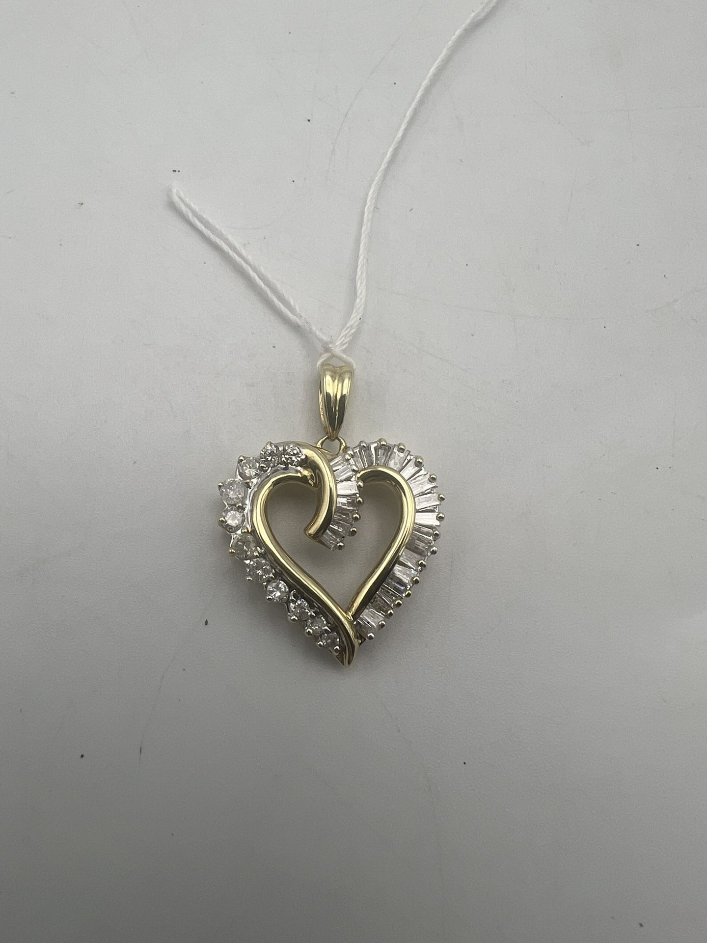 10k Heart Pendant