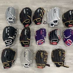 Wholesale Rawlings Gloves New And Used Different Sizes