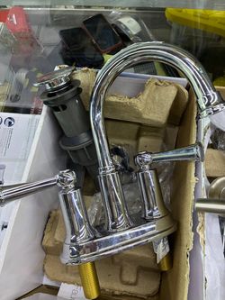 Kohler Chrome Two-Handle Bathroom Faucet
