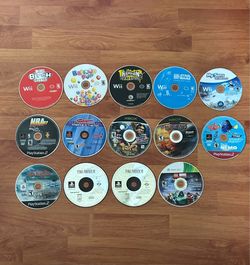 Scratched Video Game Lot