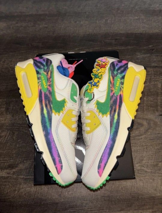 Nike Air Max 90 x Gratetful Dead 'Grateful Ducks' Sz. 10.5