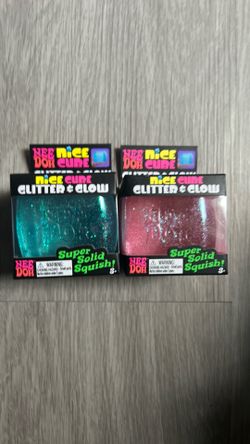 AUTHENTIC NeeDoh Nice Cube Glitter and Glow  ($25 each)