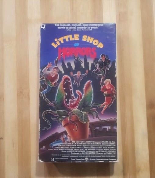 🎬 Vintage VHS – Little Shop of Horrors (1986) – Warner Home Video