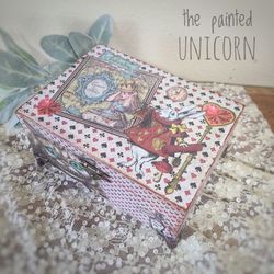 Alice in Wonderland Decorative Keepsake Box