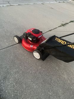 Troy built Lawnmower