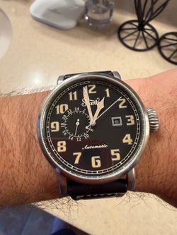 Szanto Automatic Big Aviator Men’s Wrist Watch