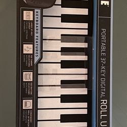 Sharper Image Roll Up Electric Keyboard