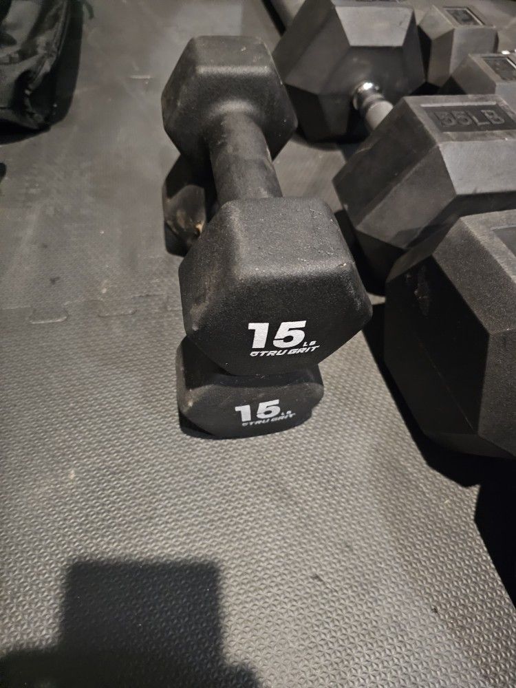 15lbs Dumbells