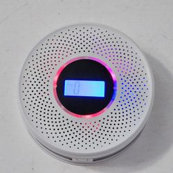 Digital Carbon Monoxide & Smoke Alarm - New Open Box  - Alarma Digital Fuego/Monoxido Carbon