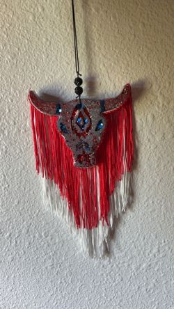 Houston Texans bull skull coconut freshie