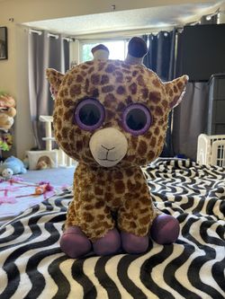 Huge 12” Giraffe TY Plush
