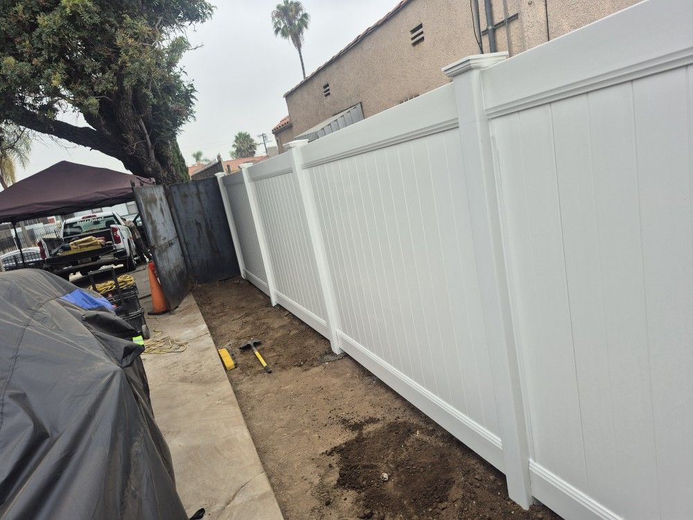 Vinyl Fence