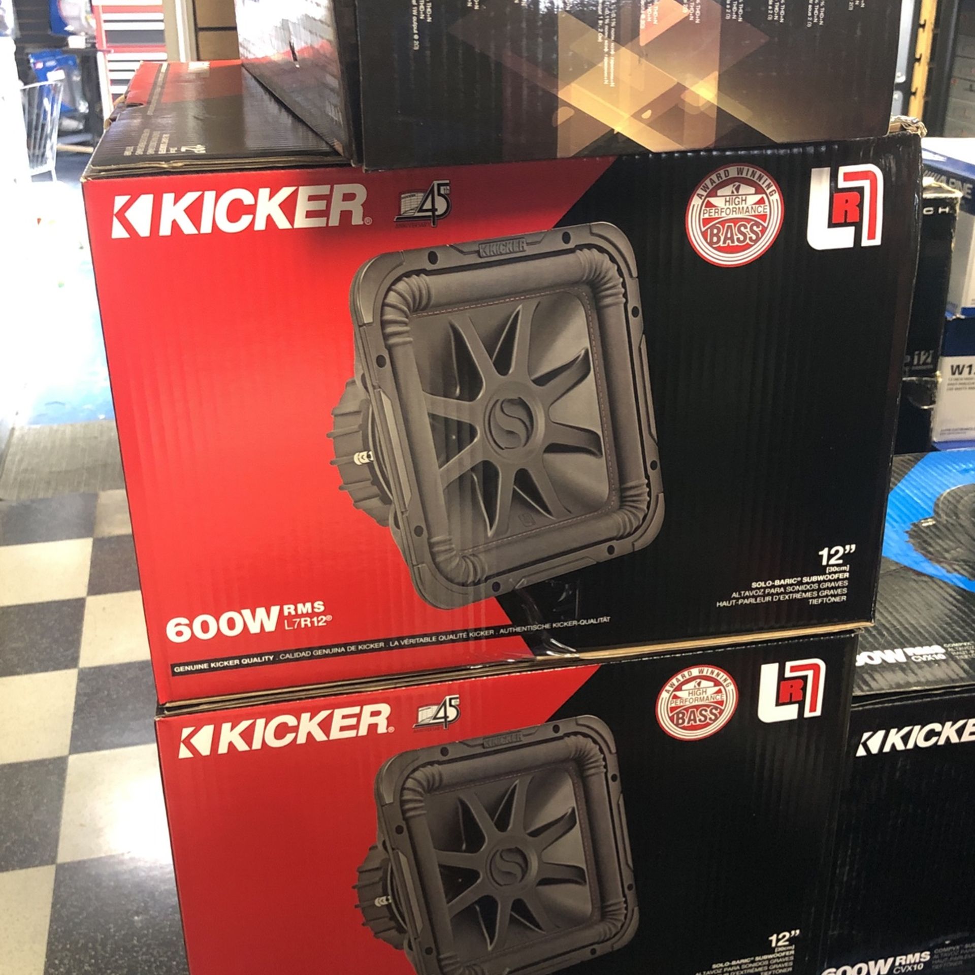 Kicker L7r 12 On Sale Today For 179.99