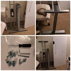Corporate work from home table, electric, heavy duty