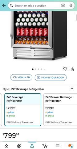 Velieta Mini Fridge 24inch