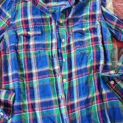 old Navy Plaid Shirt 